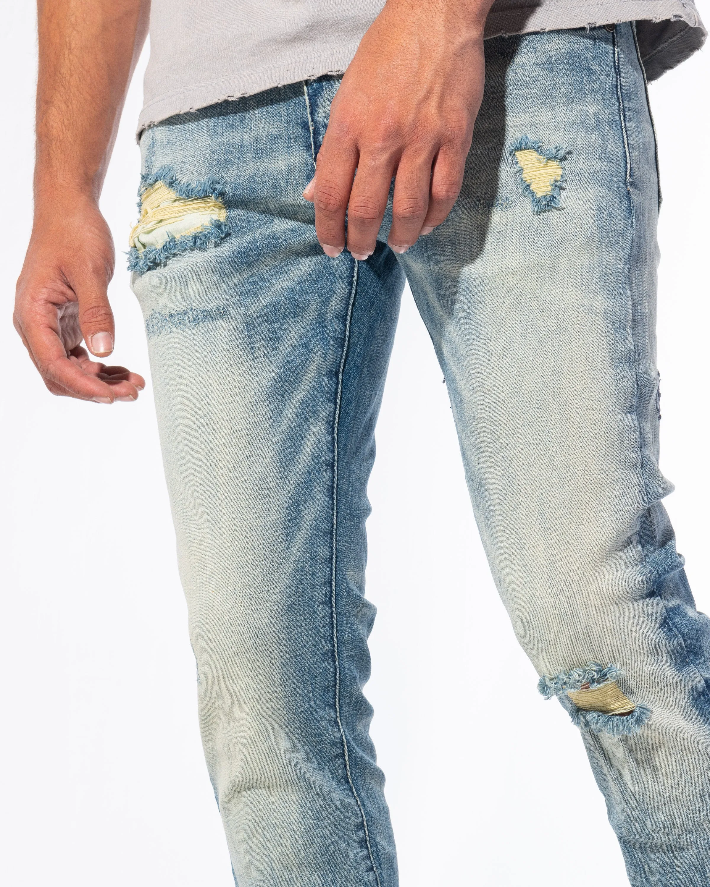 "ADAMS" DENIM (CLASSIC BLUE WASH)