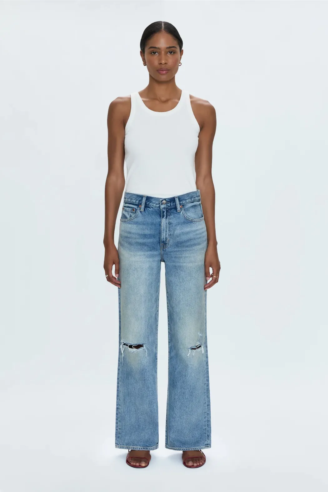 "Hendrix" High Rise Baggy Jean