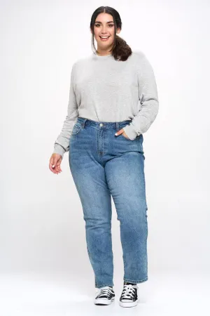 "Jenni" Plus High Rise Straight