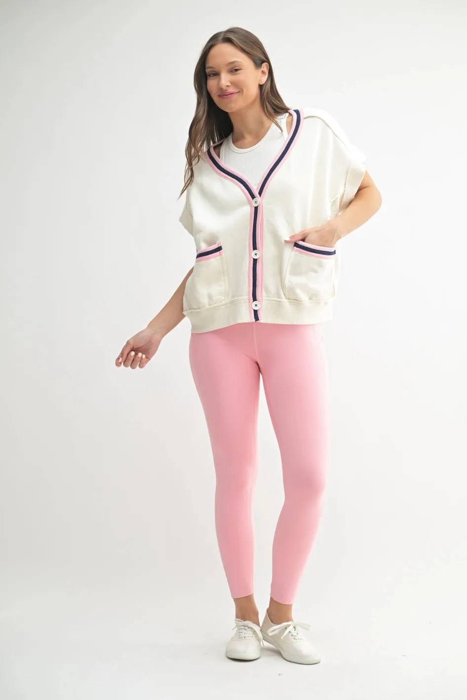 "Lola" Terry Cardigan