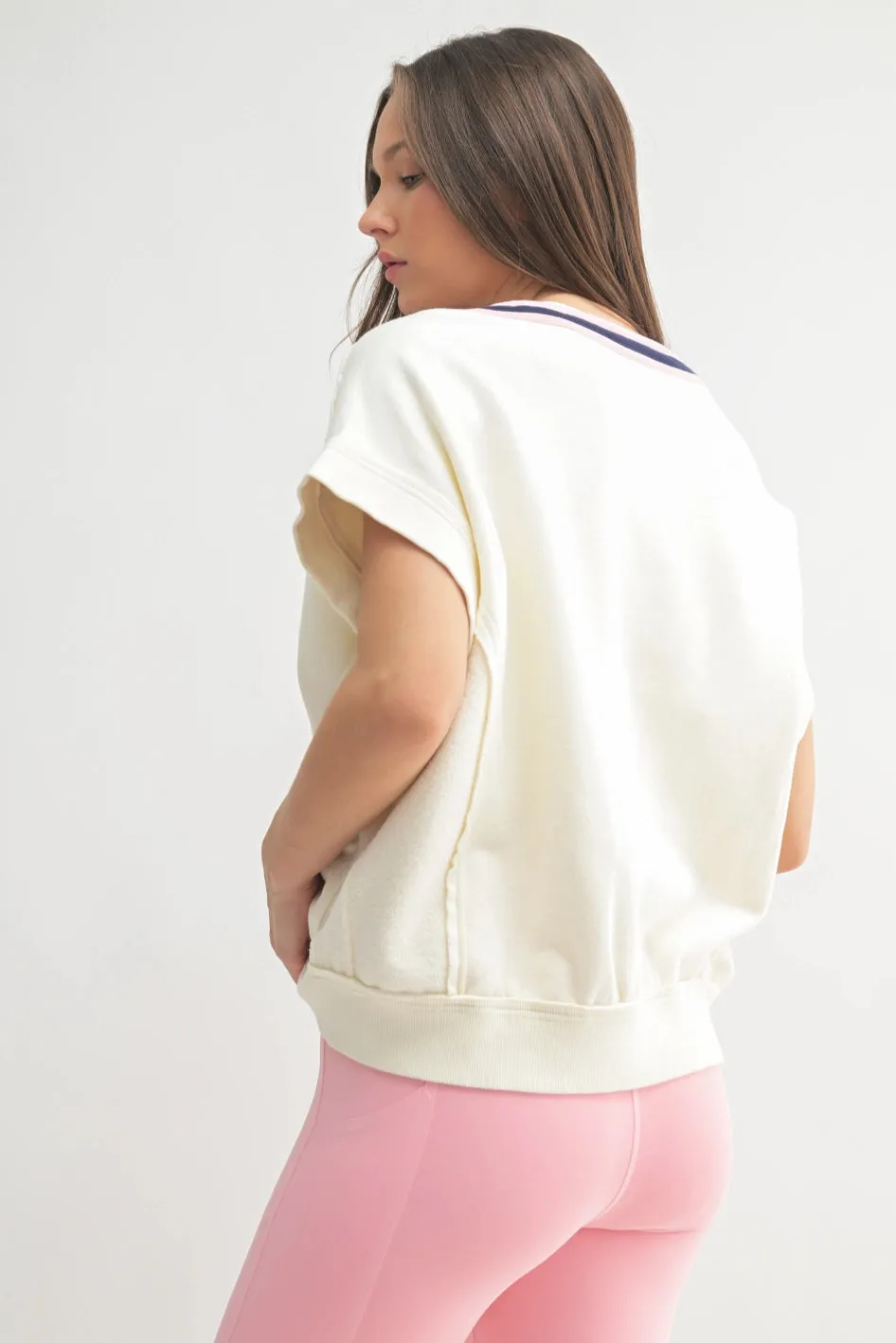 "Lola" Terry Cardigan