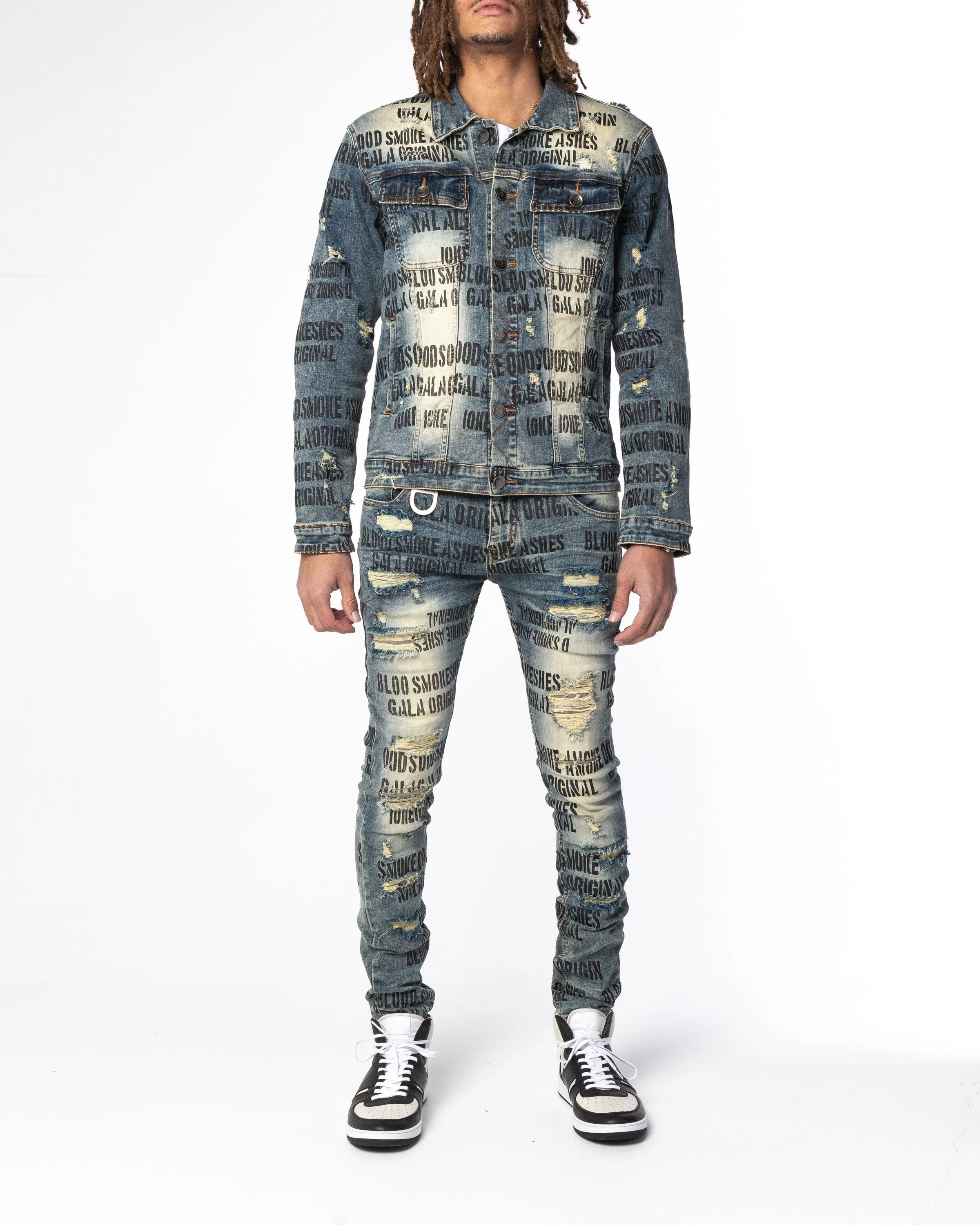 "VICIOUS" Denim - Blue Stone