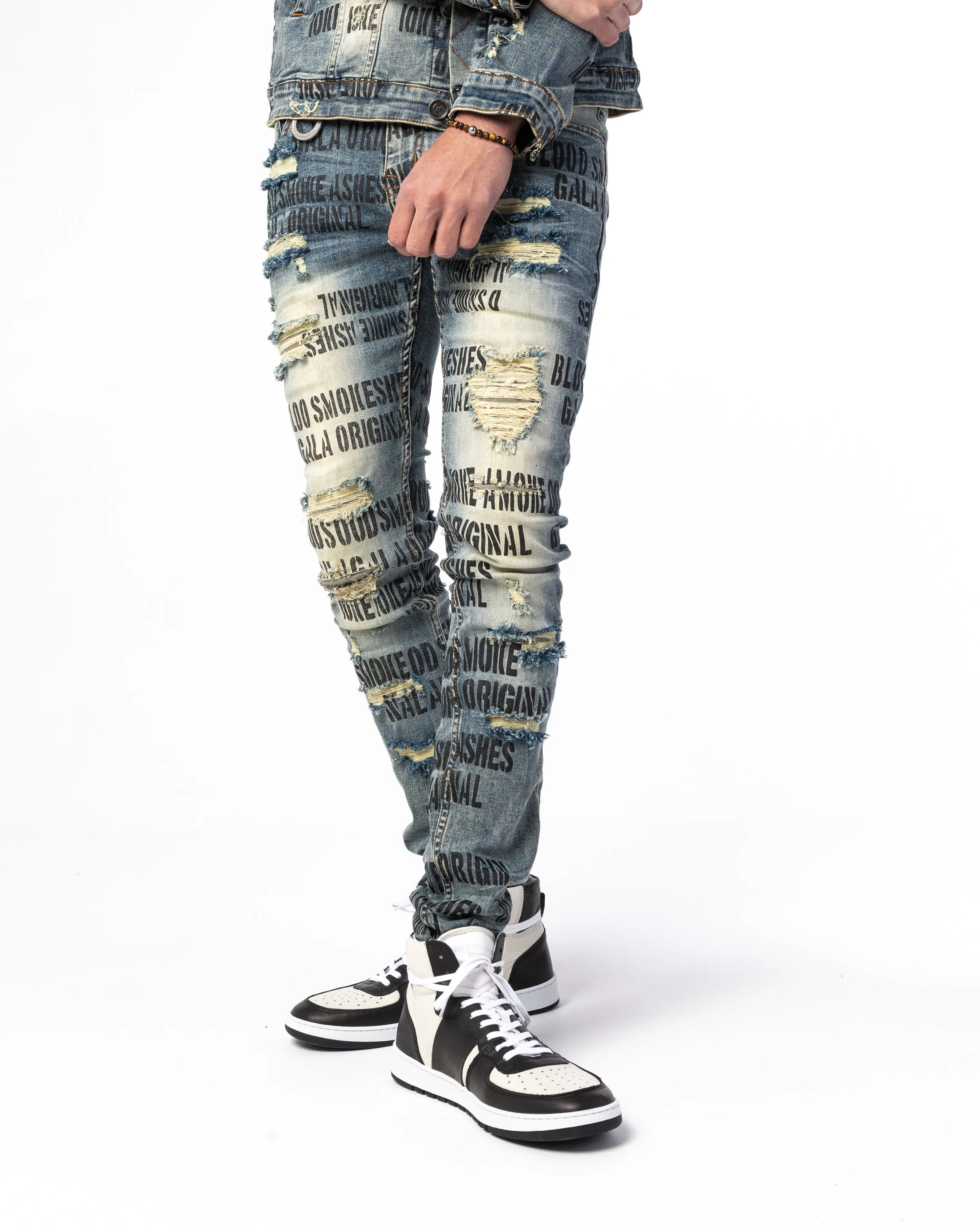 "VICIOUS" Denim - Blue Stone