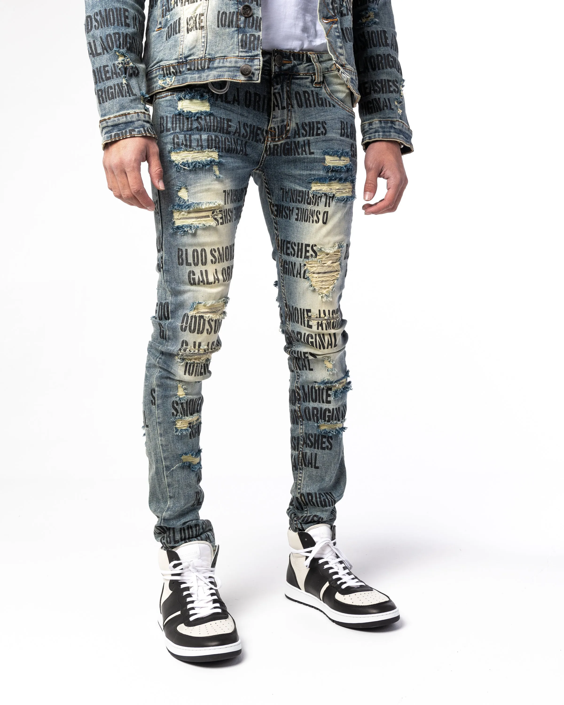 "VICIOUS" Denim - Blue Stone