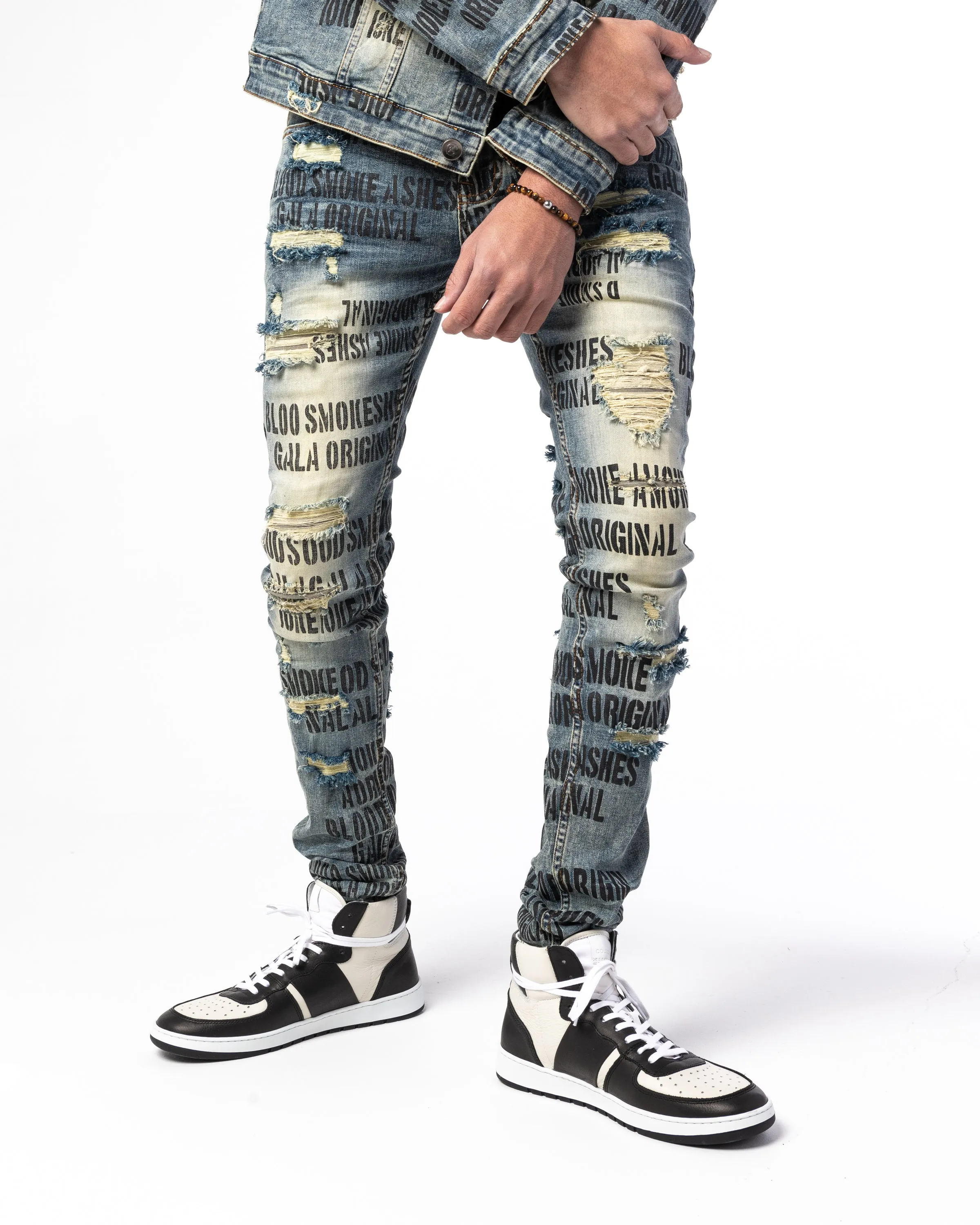 "VICIOUS" Denim - Blue Stone