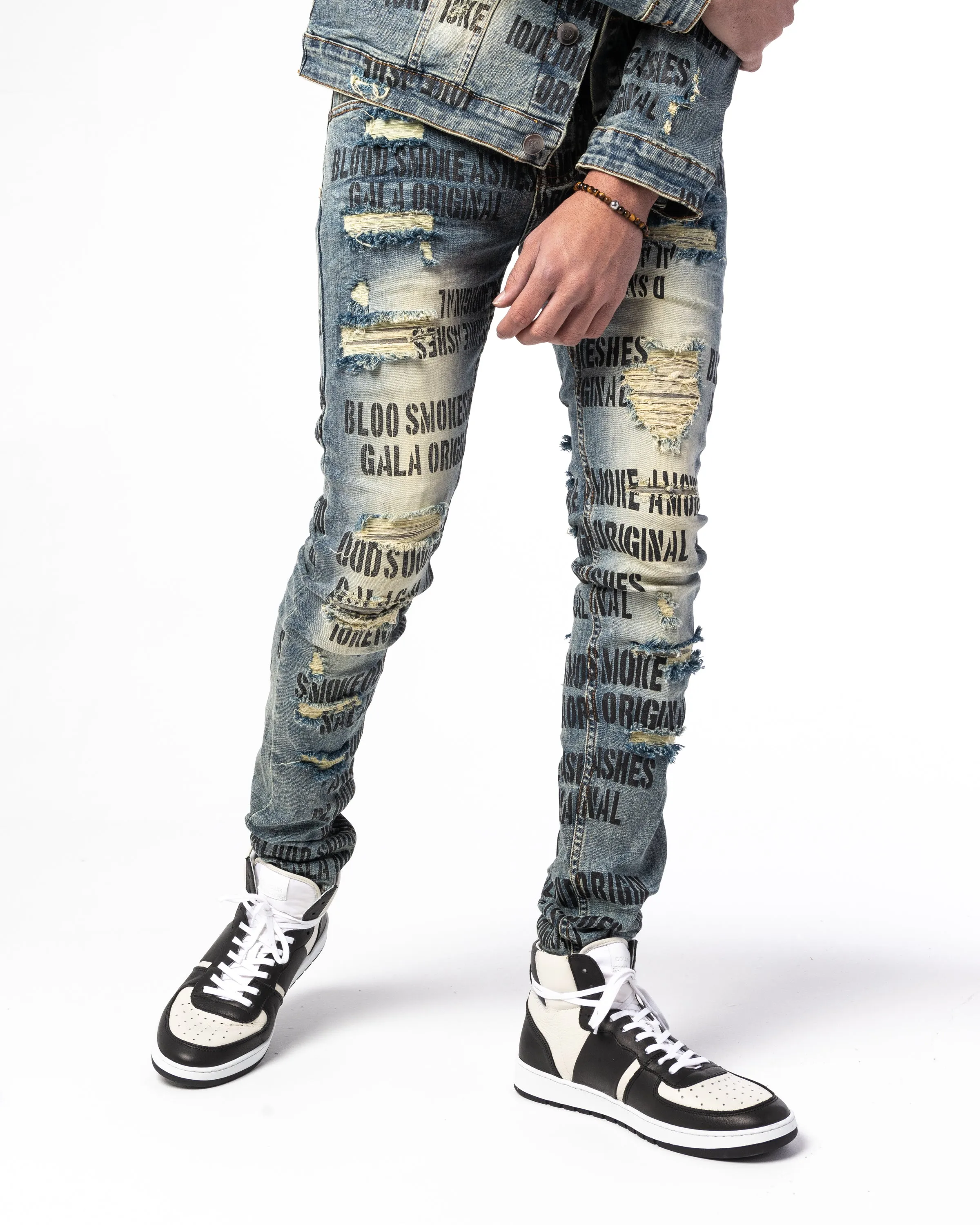 "VICIOUS" Denim - Blue Stone