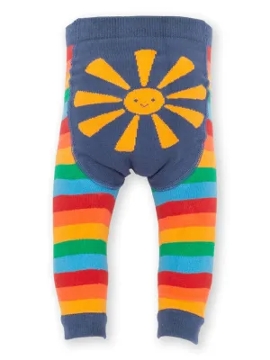 Rainbow Sun Knit Leggings