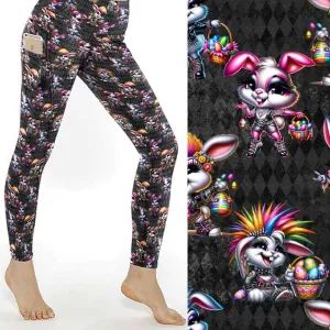 Rebel Rabbits - Easter Leggings