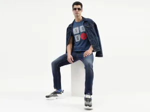 Regular Fit Round Neck Printed T-Shirts