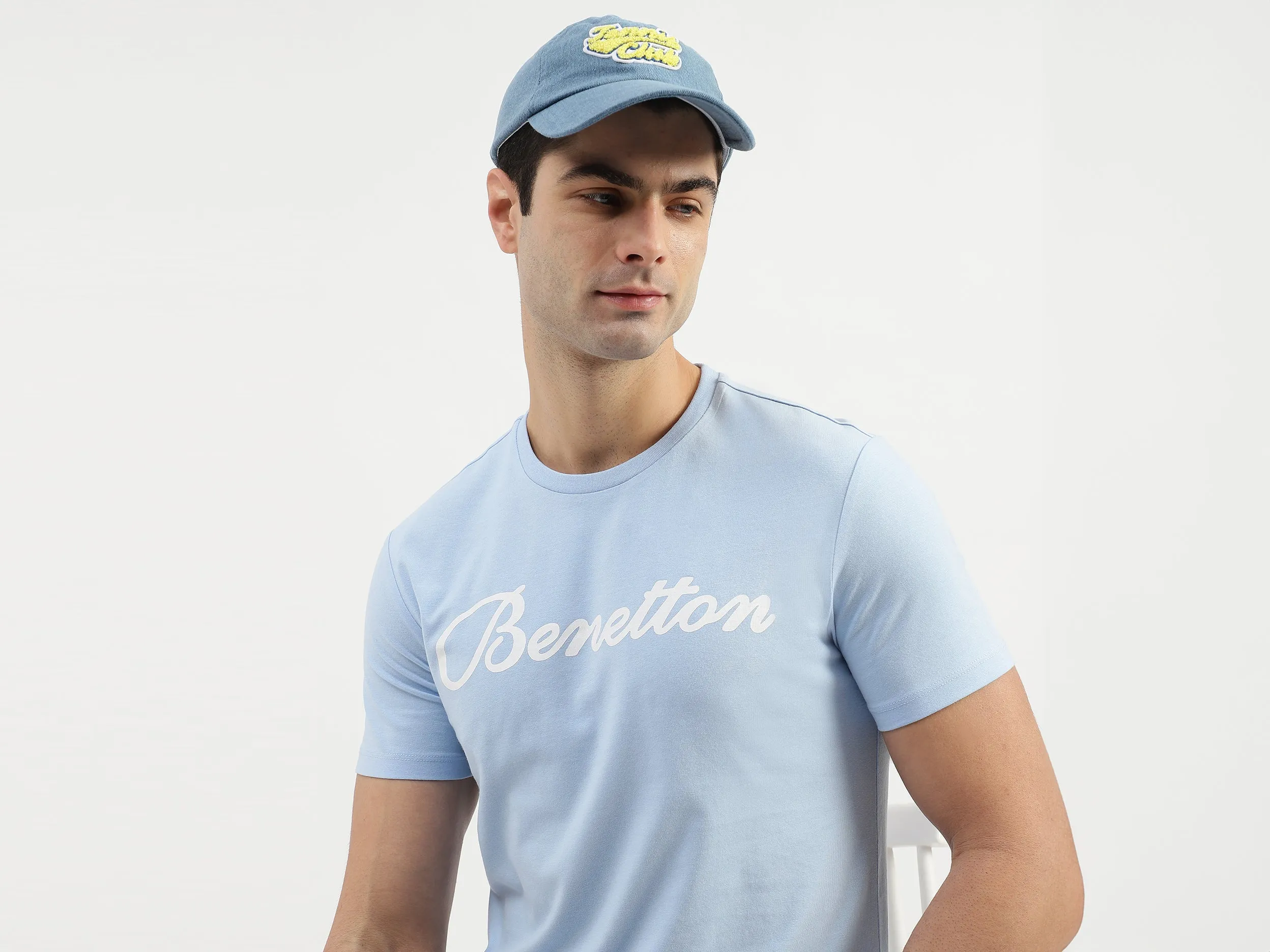 Regular Fit Round Neck Printed T-Shirts