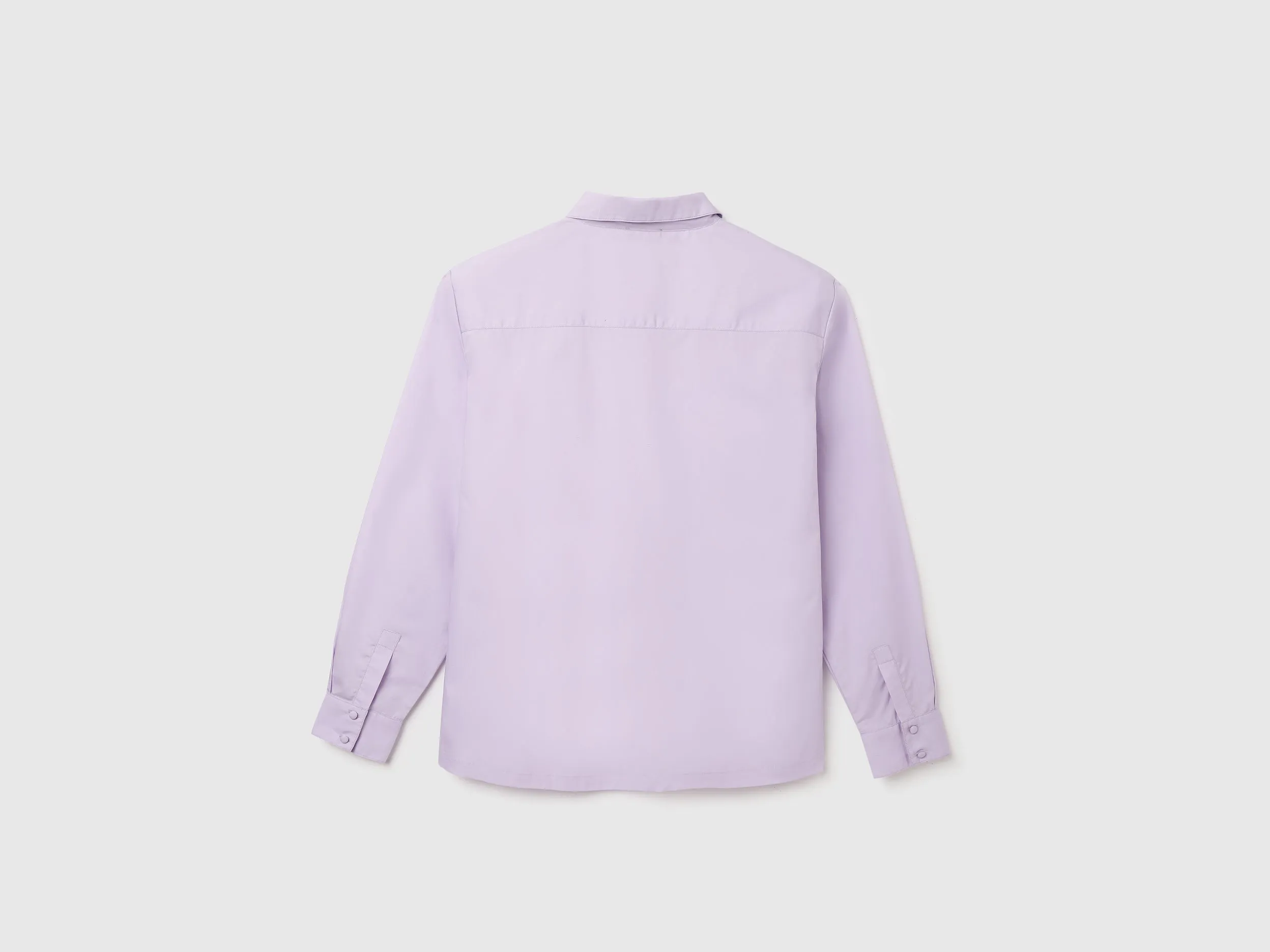Regular Fit Spread Collar Solid Shirts