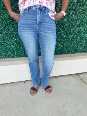Risen TC HR Straight Leg Jeans