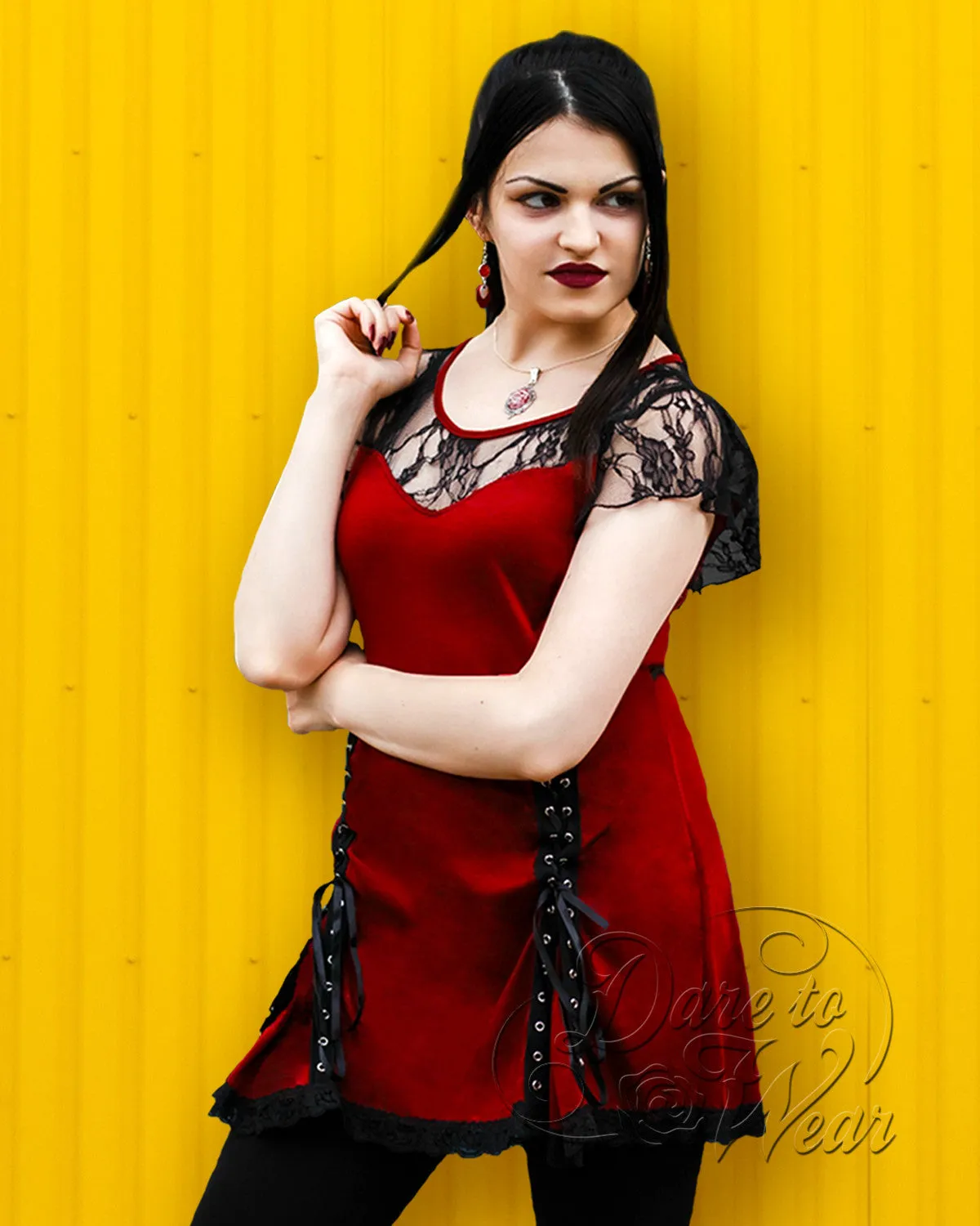 Roxann Top in Glam Rock