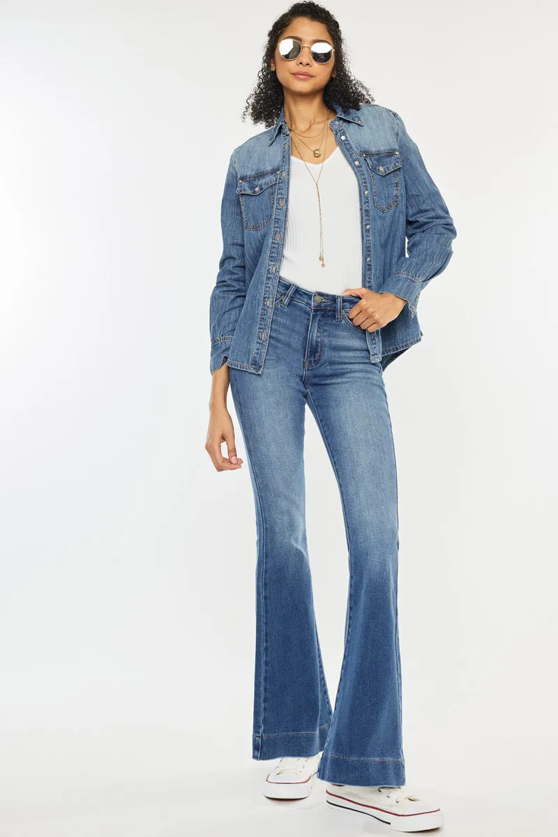 Roxanne High Rise Flare Jeans