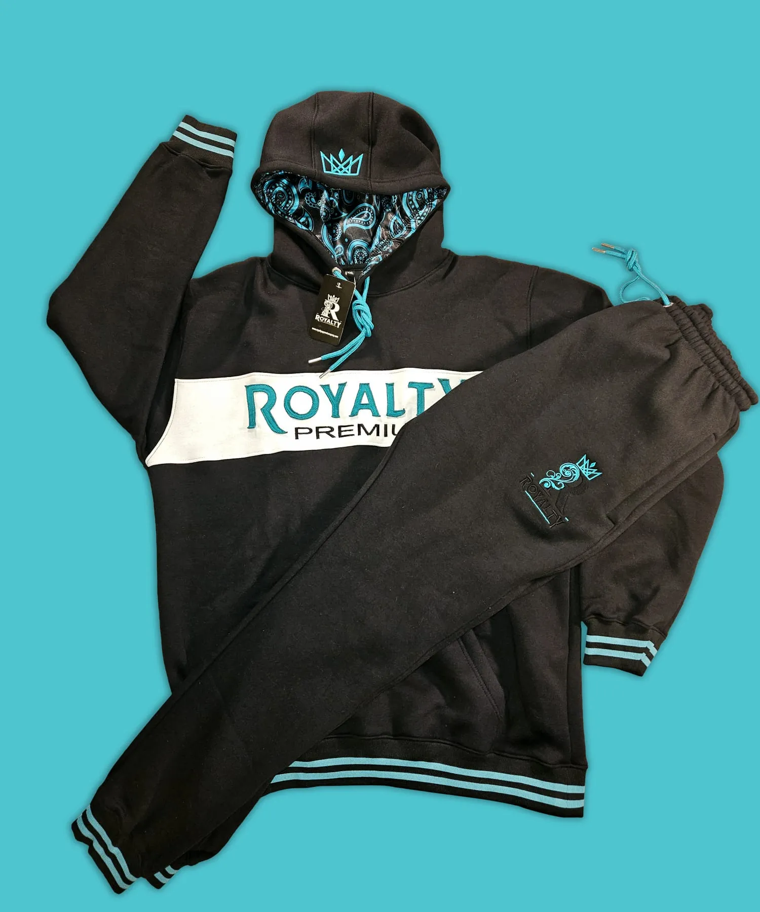Royalty Premium Hoodie/ Jogger set