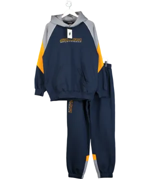Samurai Blue Men's Toronto Hoodie & Men's Toronto Sweatpants UK M