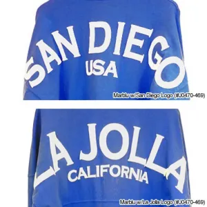 San Diego Gift Football Jerseys S Marblu w/San Diego Logo (#J0470-469)