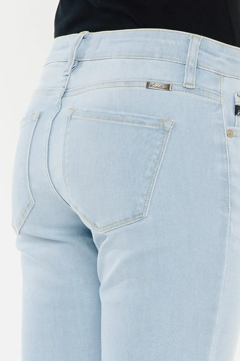 Saylor Mid Rise Flare Jeans (Petite)