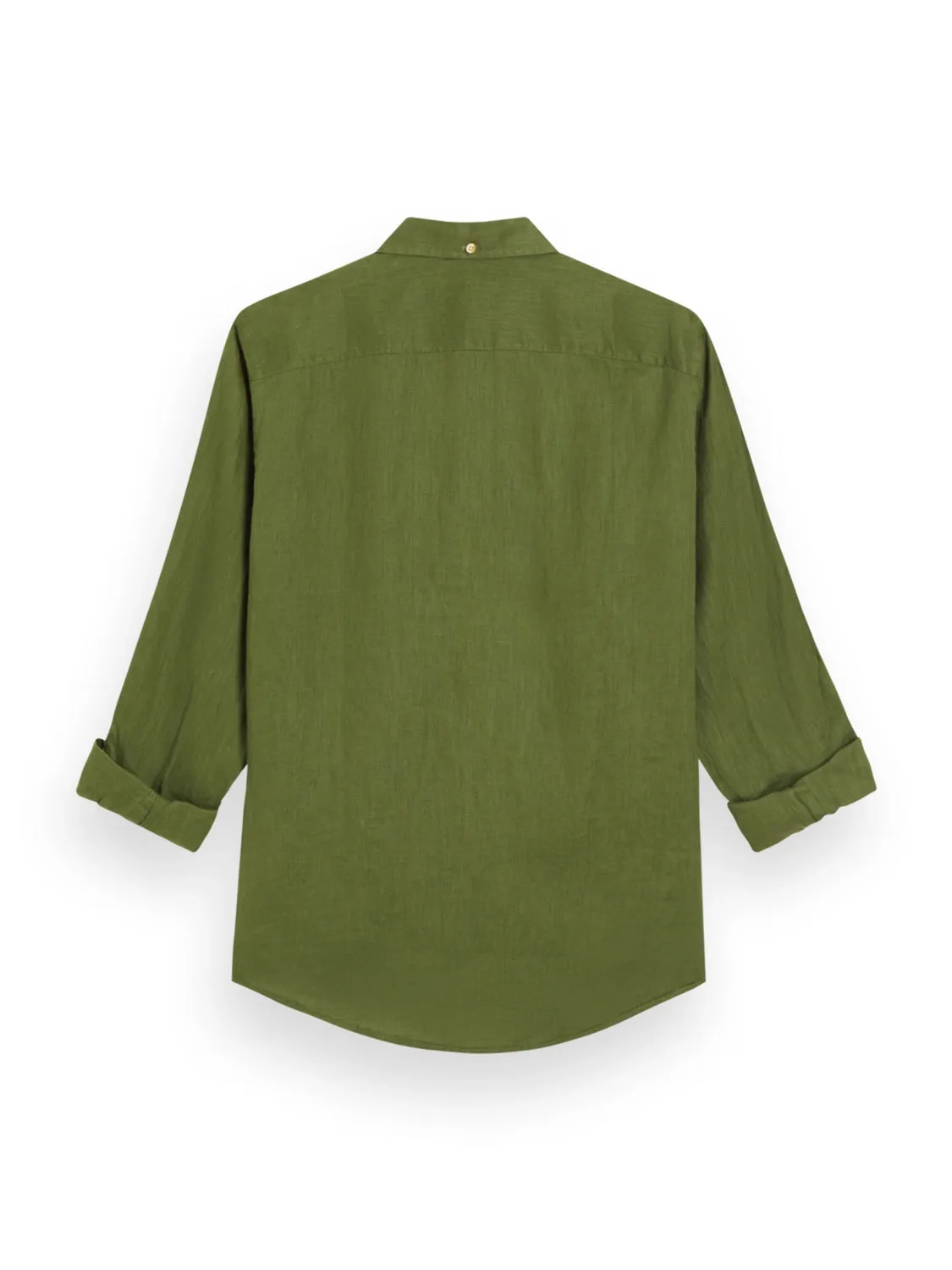 SCOTCH & SODA LINEN L/S ROLL-UP SHIRT 177150
