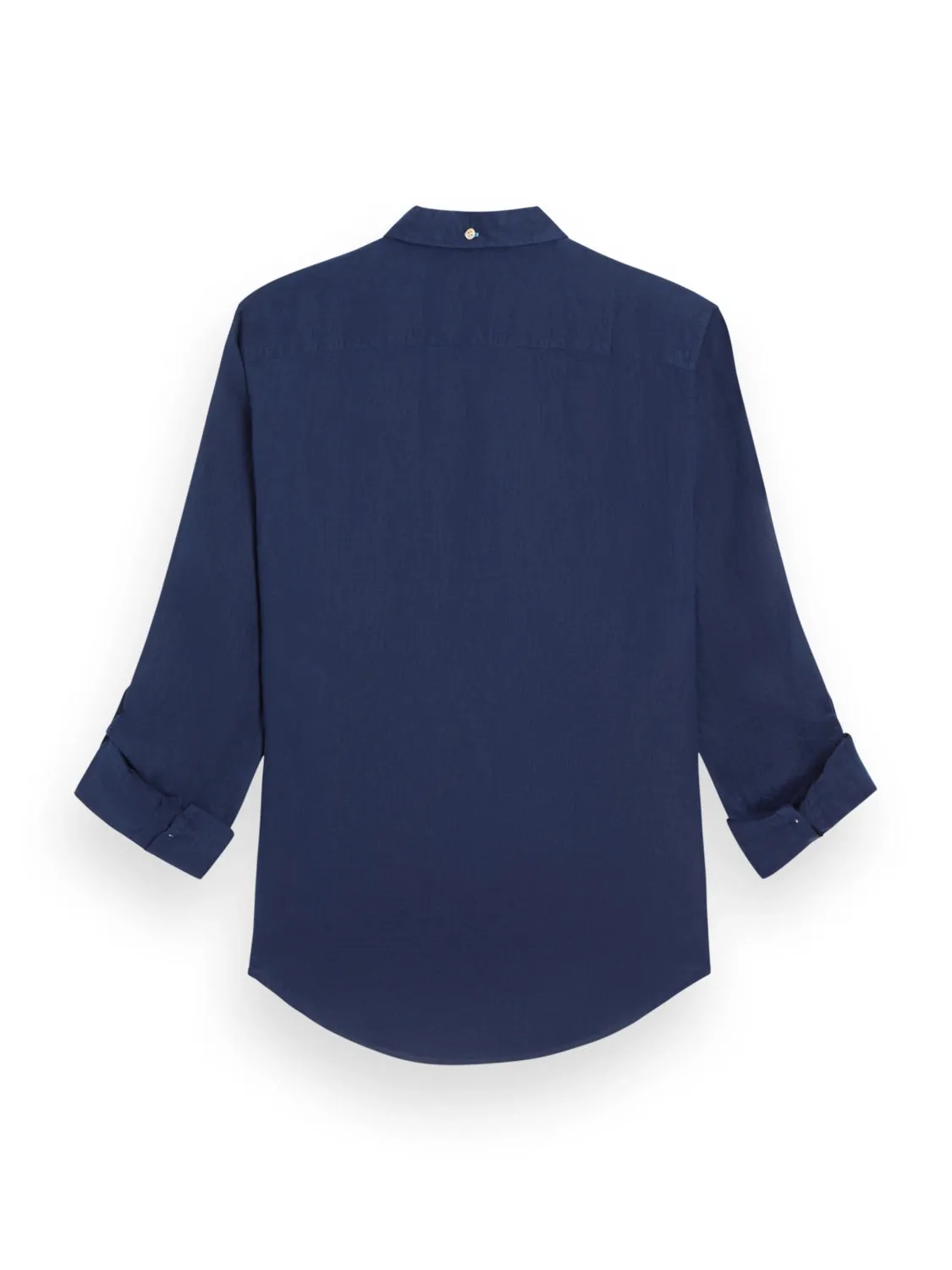 SCOTCH & SODA LINEN L/S ROLL-UP SHIRT 177150