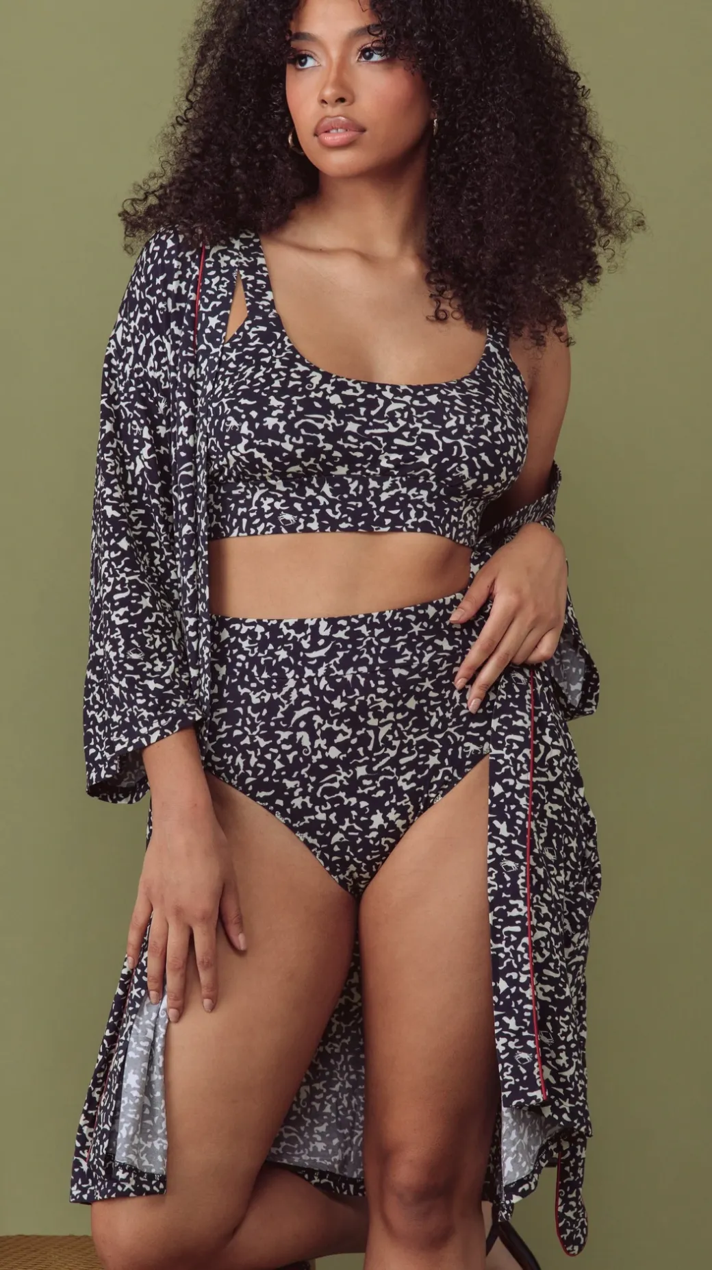 Sea Creature Modal Lounge Bralette