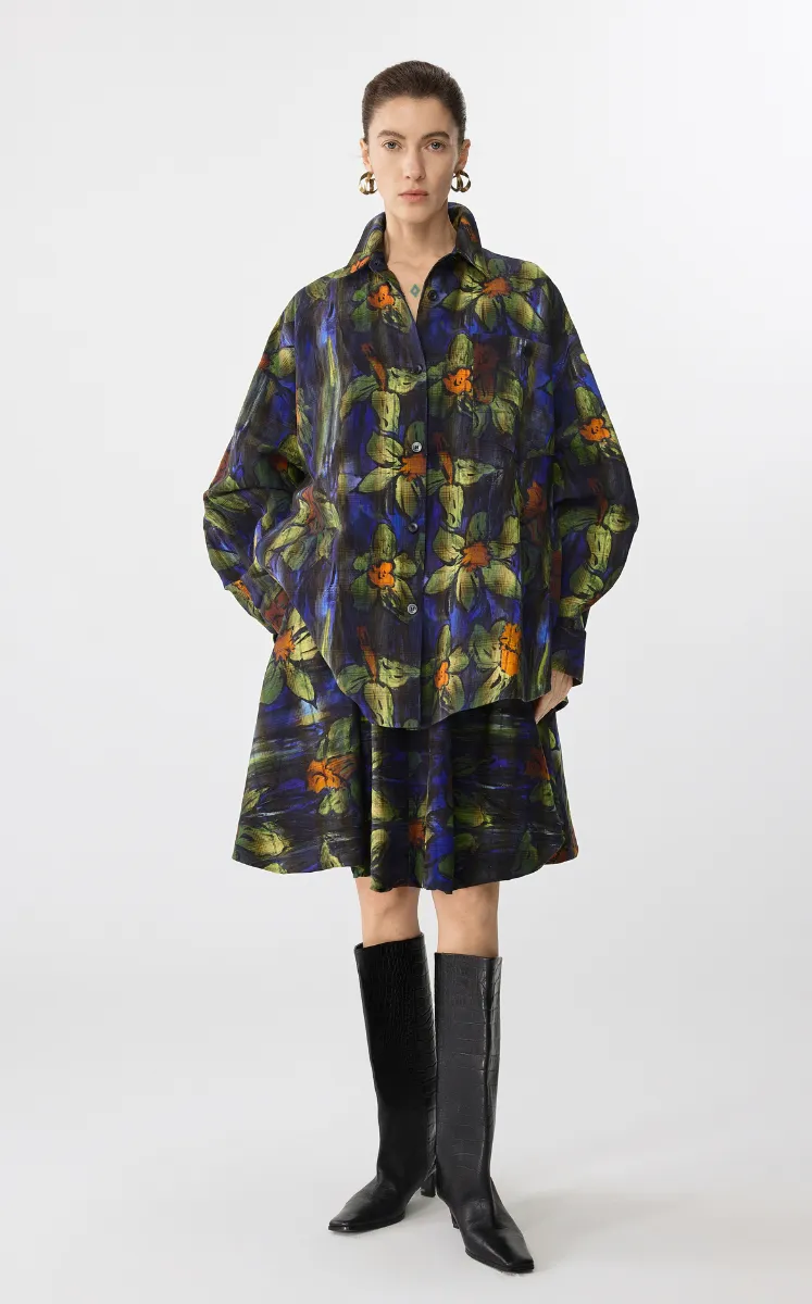 Shirt / JNBY Hand-Painted Acrylic Daffodil  Shirt