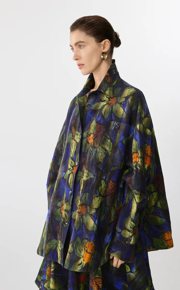 Shirt / JNBY Hand-Painted Acrylic Daffodil  Shirt