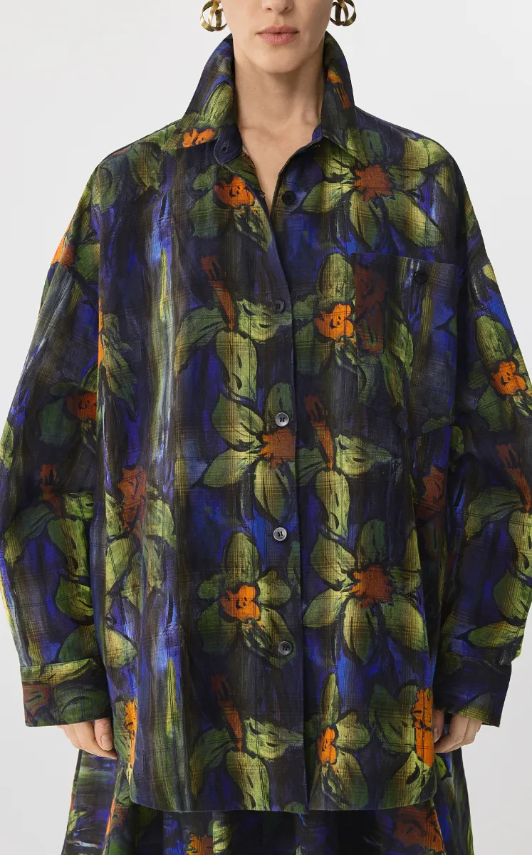 Shirt / JNBY Hand-Painted Acrylic Daffodil  Shirt
