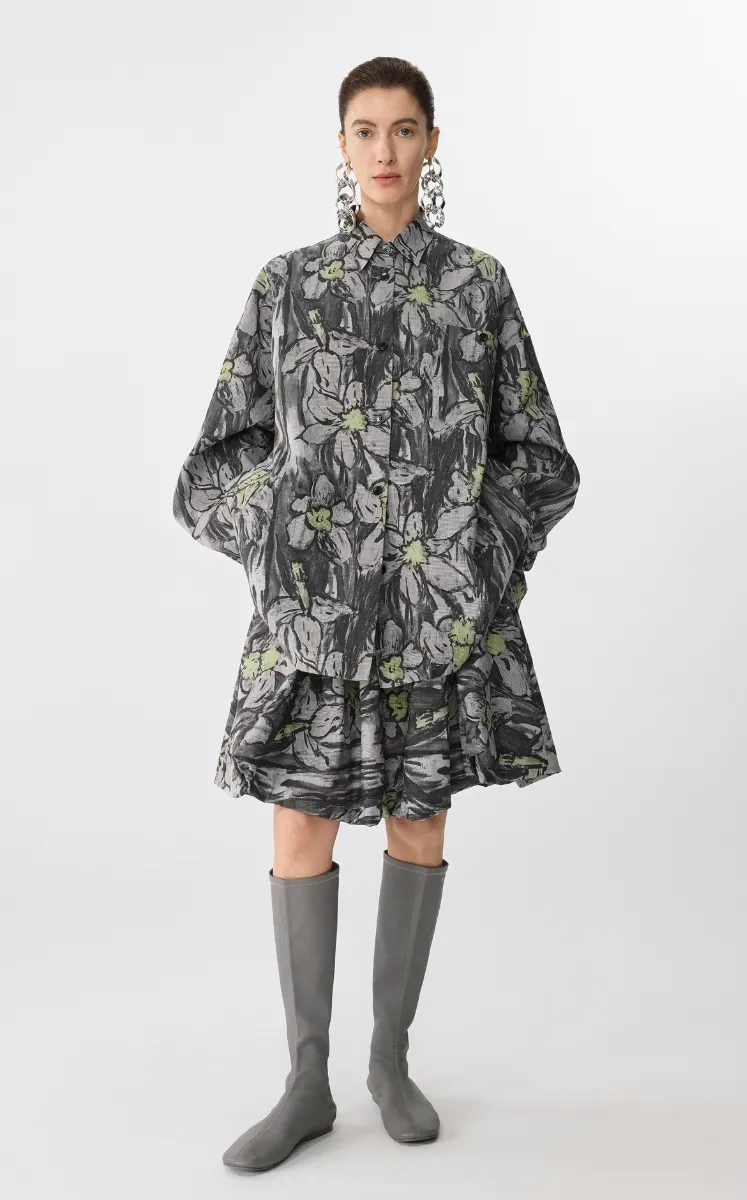 Shirt / JNBY Hand-Painted Acrylic Daffodil  Shirt