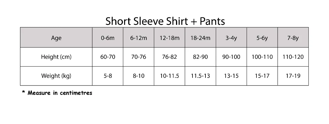Short Sleeve Shirt Baa Baa in the Universe Pink   Shorts Baa Baa in the Universe Pink