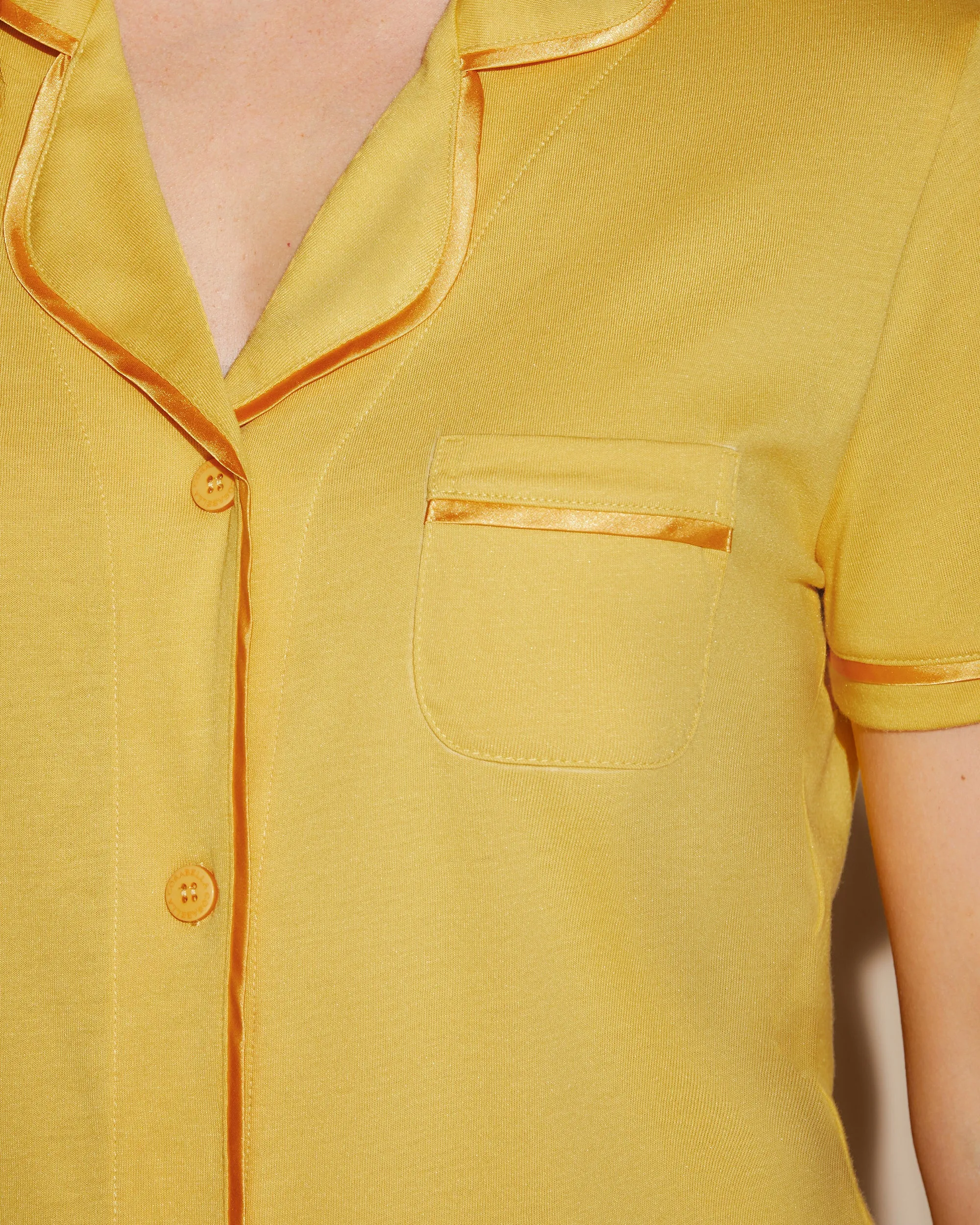 Short Sleeve Top & Pant Pajama Set