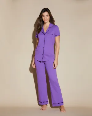 Short Sleeve Top & Pant Pajama Set