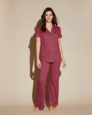 Short Sleeve Top & Pant Pajama Set
