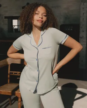 Short Sleeve Top & Pant Pajama Set