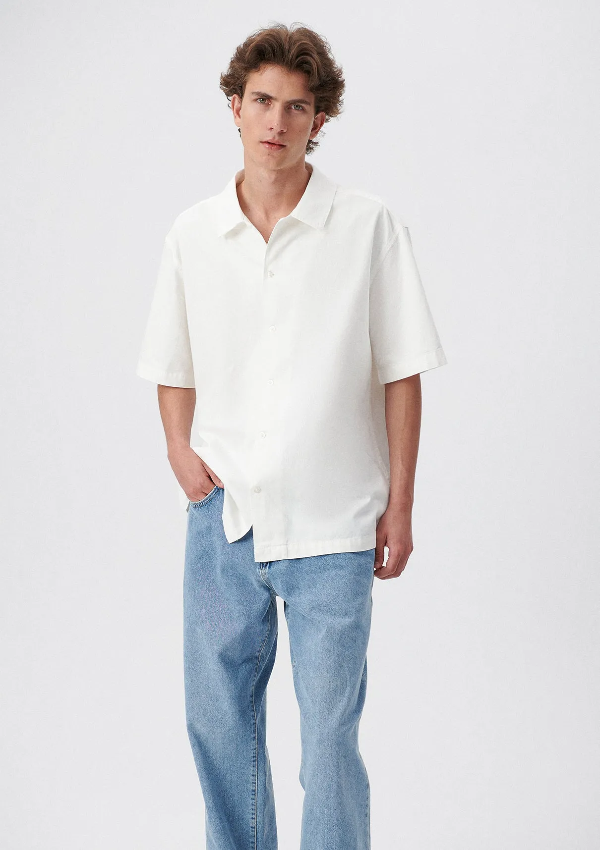Short Sleeve White Shirts