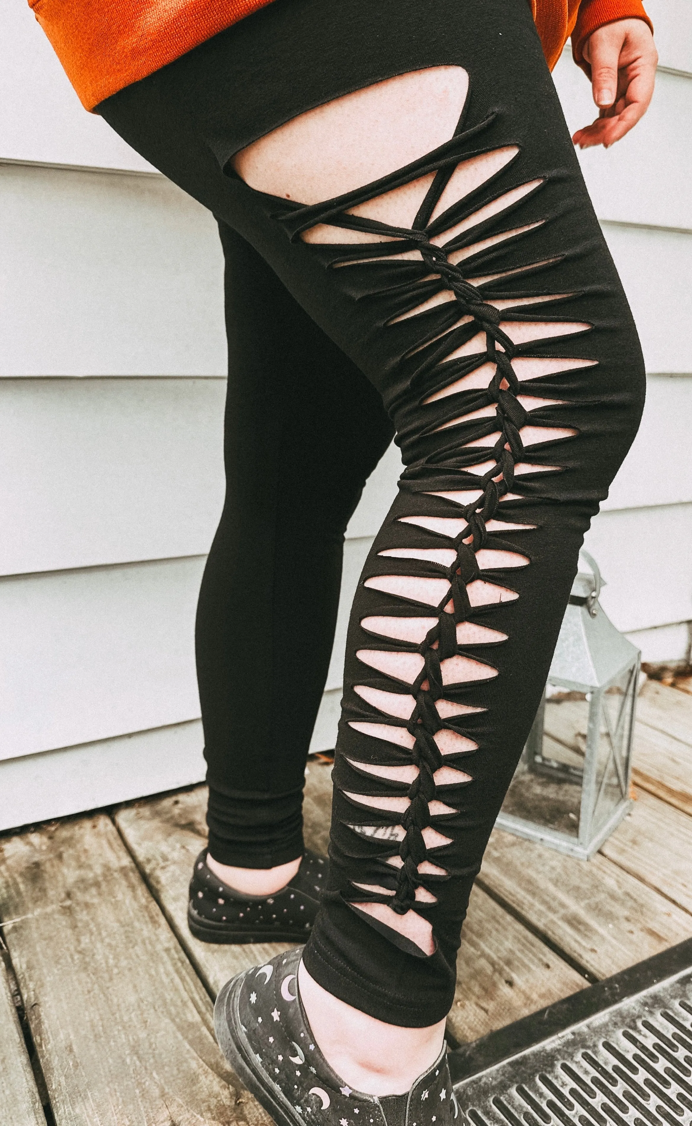 Side Braid Leggings