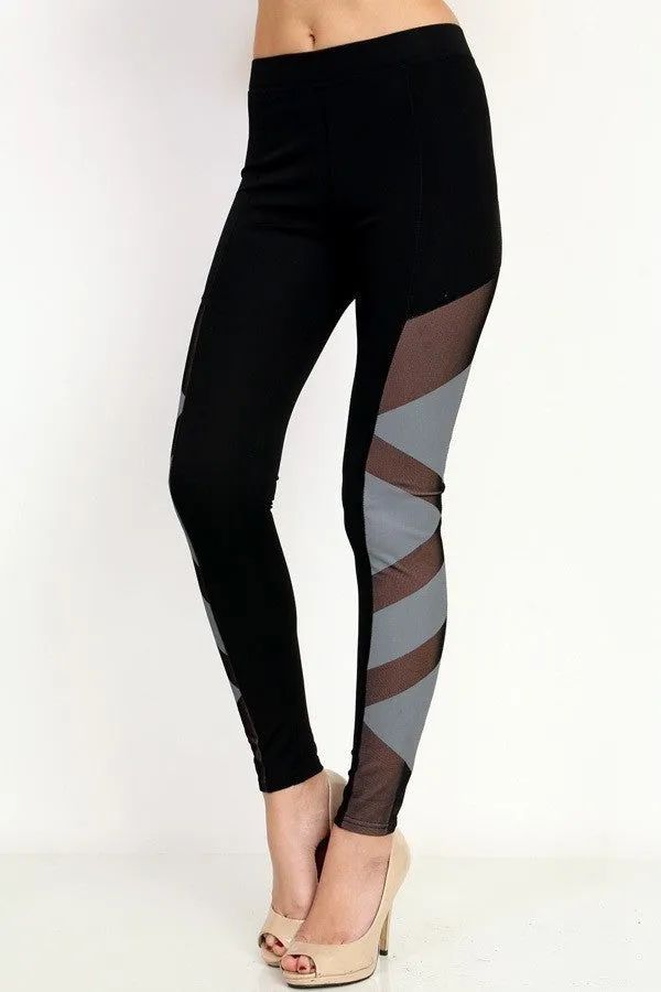 Side Detail Patch Legging