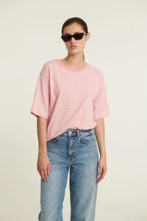 Silma SS Tee - Conch shell / birch