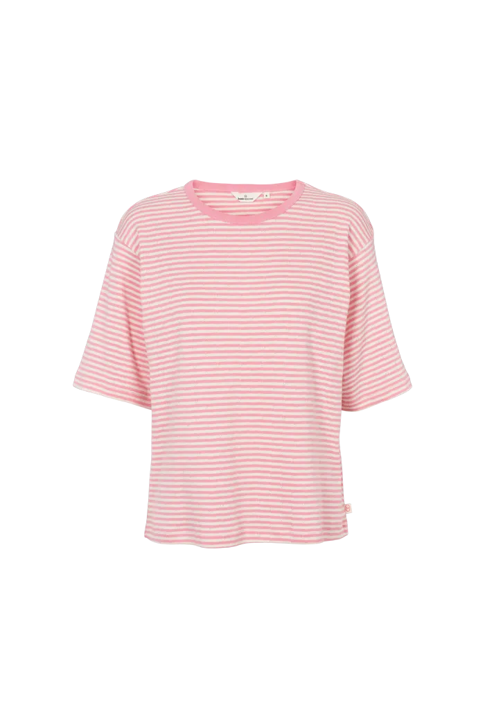 Silma SS Tee - Conch shell / birch