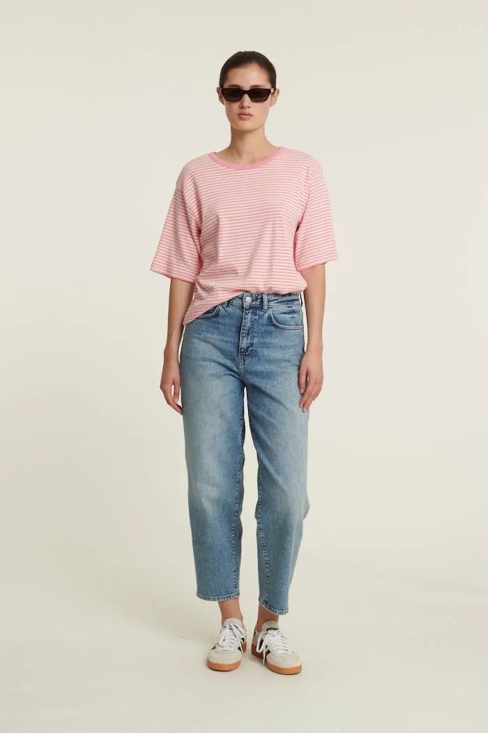 Silma SS Tee - Conch shell / birch