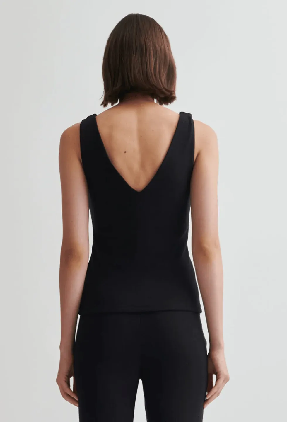 Skin Nicole Twist Ribbed Top