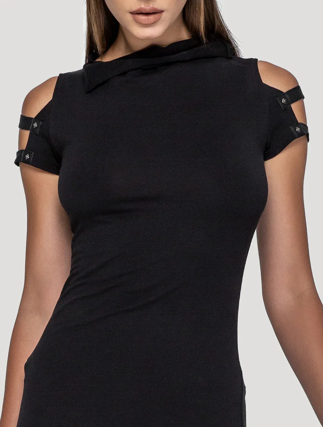 Slashed Asymmetrical Tunic by Psylo