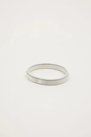 Sleeve Garter Silver