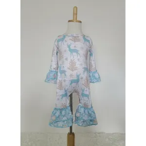Snowflake Deer Romper