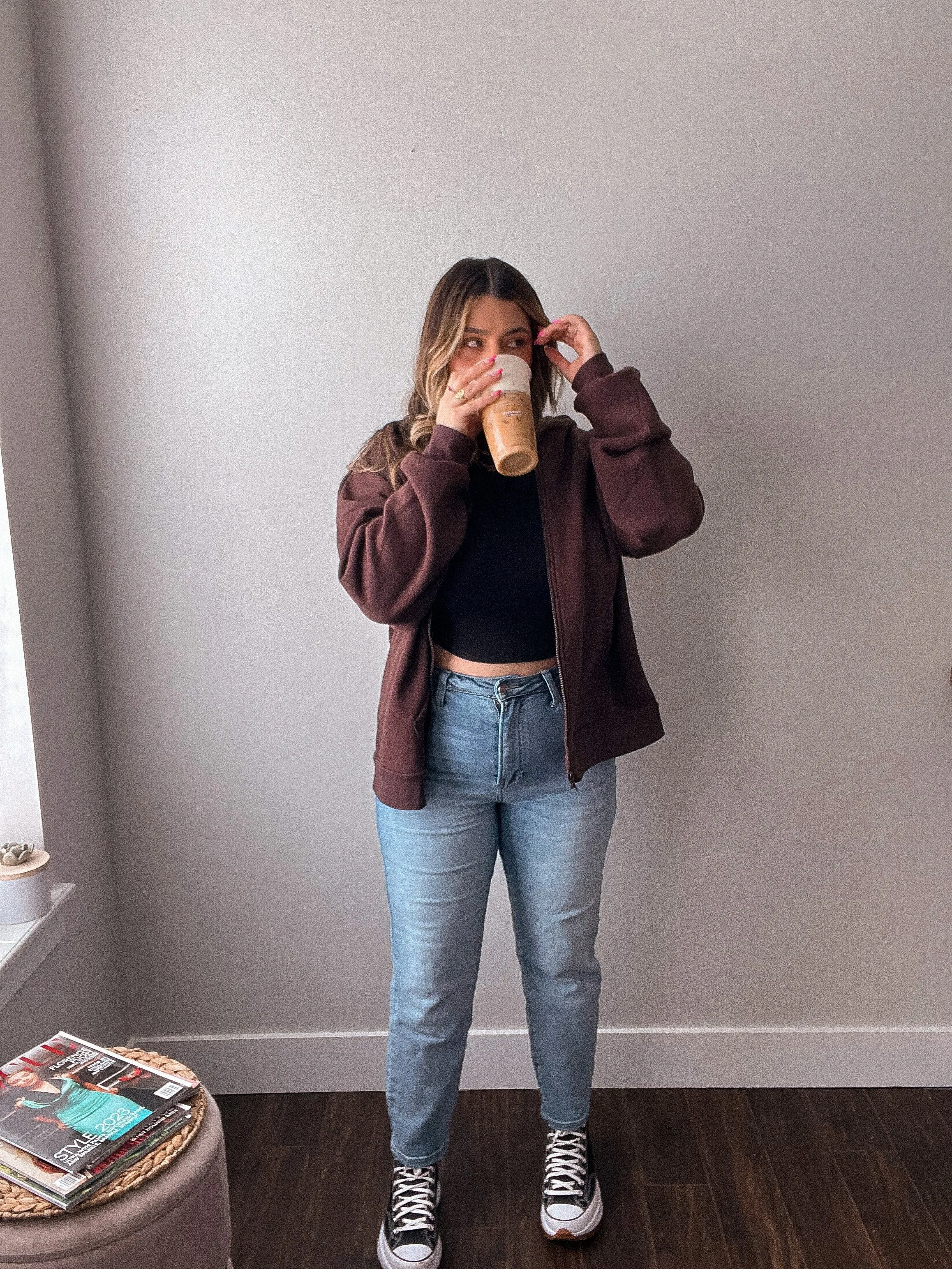 so fly high rise mom jeans