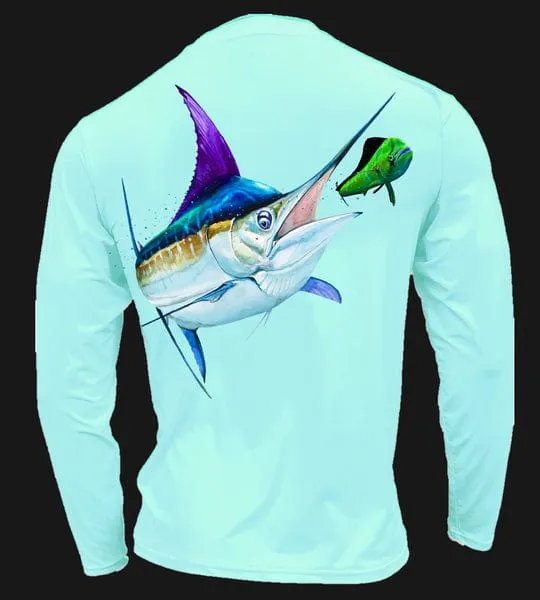SPF Basix Marlin on Mahi Tormentor Shirt