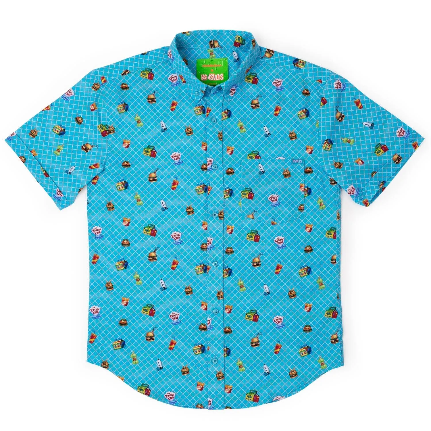 SpongeBob "Order Up" – KUNUFLEX Short Sleeve Shirt