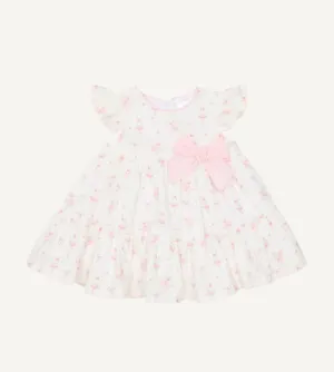 SS25 Deolinda - Pink Ballerina Print Dress