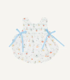 SS25 Deolinda - Seaside Print Bloomer Set