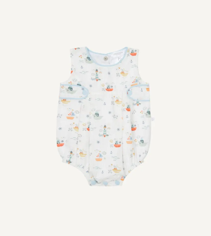 SS25 Deolinda - Seaside Print Romper